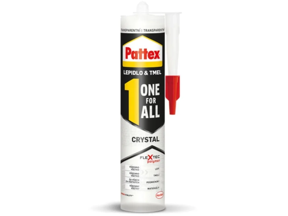 Must-Have Montážní lepidlo Pattex ONE For ALL CRYSTAL 290 g