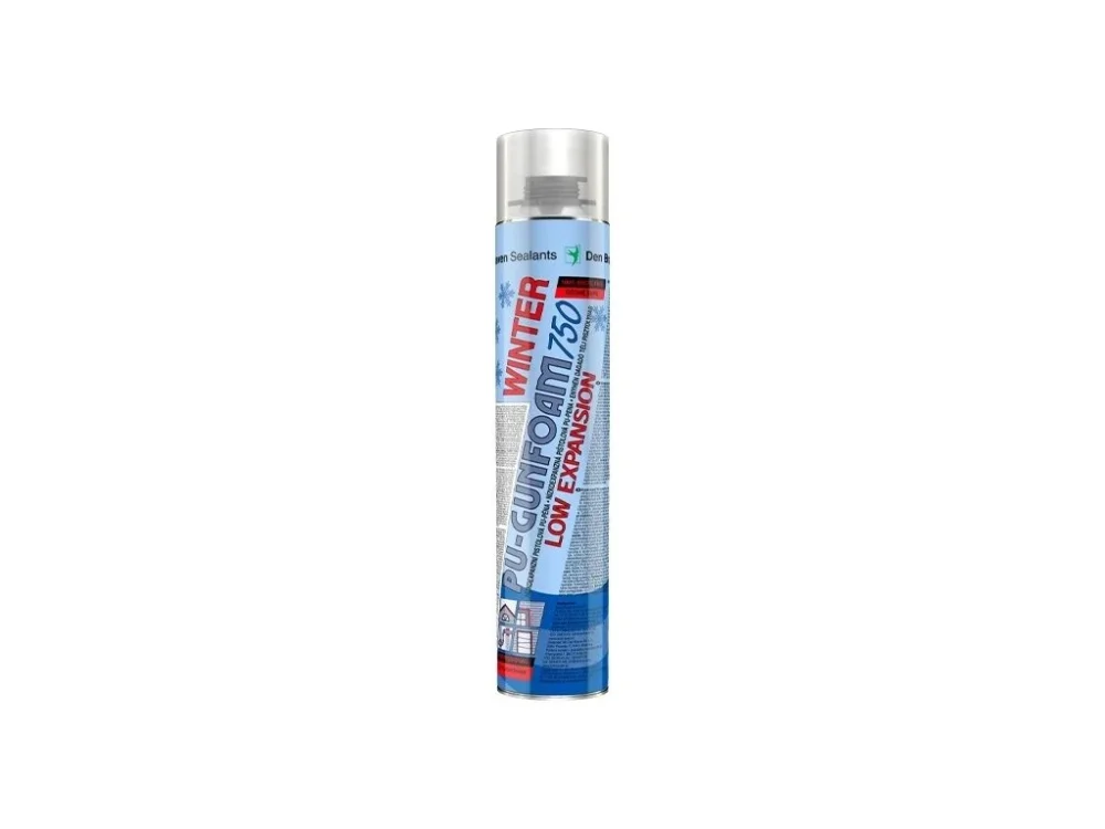 Montážní pěna pistolová nízkoexpanzní 750 ml ZIMNÍ Gunfoam Super Cena