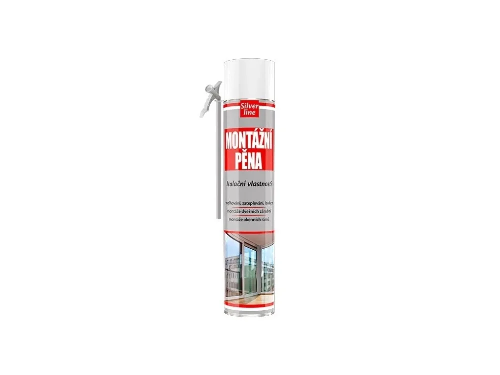 Odeslání Ihned MONTÁŽNÍ PĚNA trubičková 750 ml Den Braven Silver Line