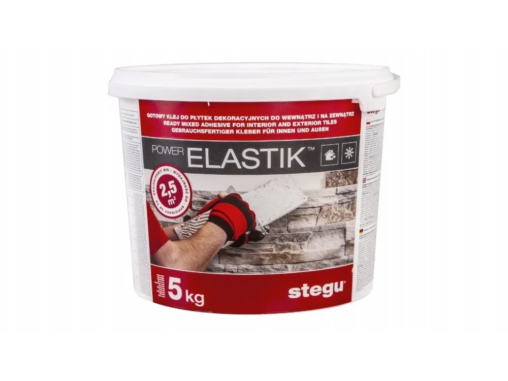 Mrazuvzdorné lepidlo flexibilní 5 kg POWERELASTIK Stegu Kup Teď