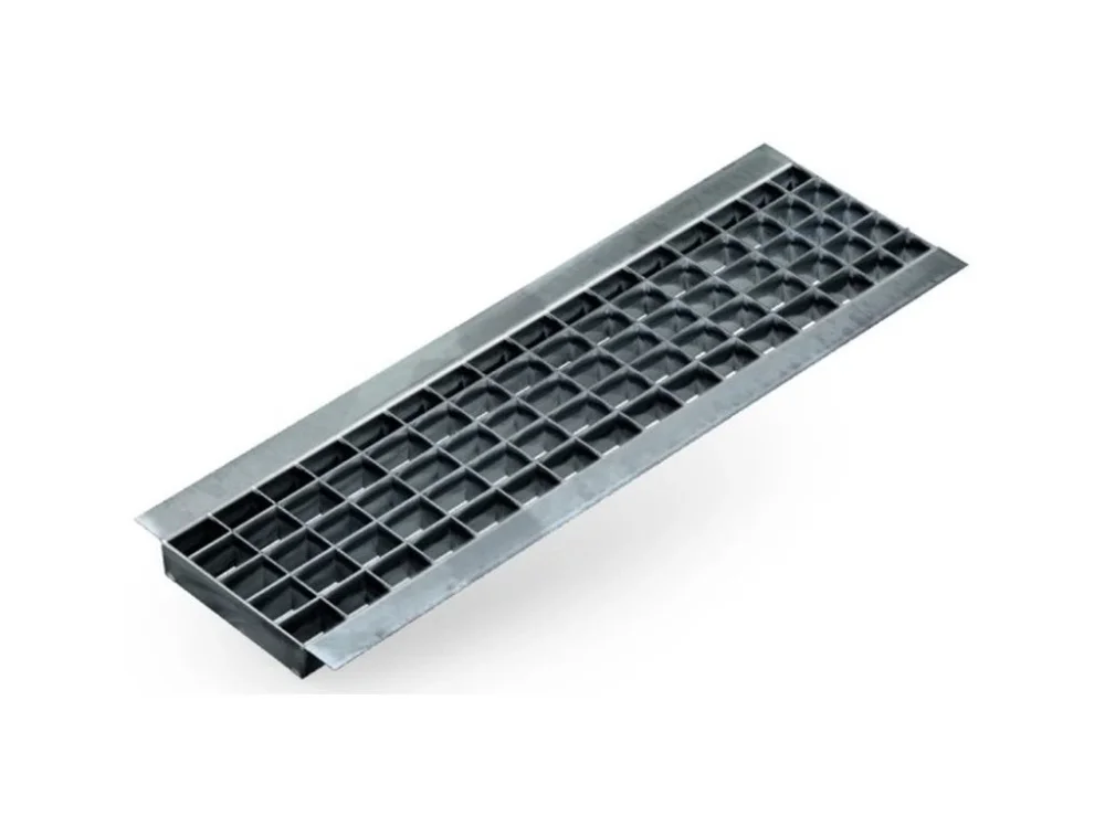 Vrácení Zdarma Mříž pojezdová B125 pro odvodňovací žlaby ACO N100 pozinkovaná 1000 x 127 mm