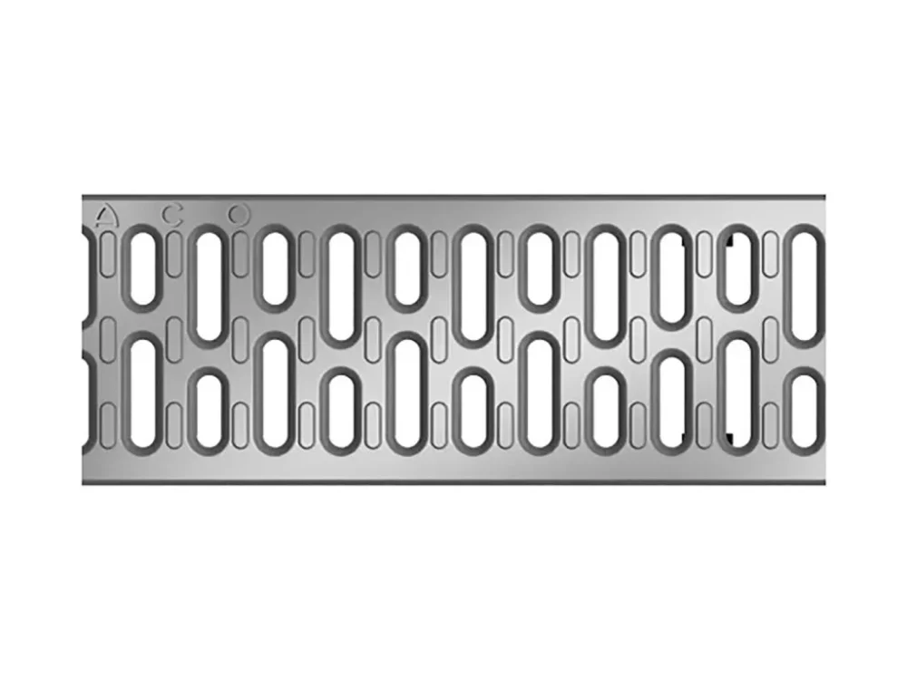 Mříž pojezdová C250 pro odvodňovací žlaby ACO XTRADRAIN X100 pozinkovaná 500 x 123 mm Vysoce Kvalitní
