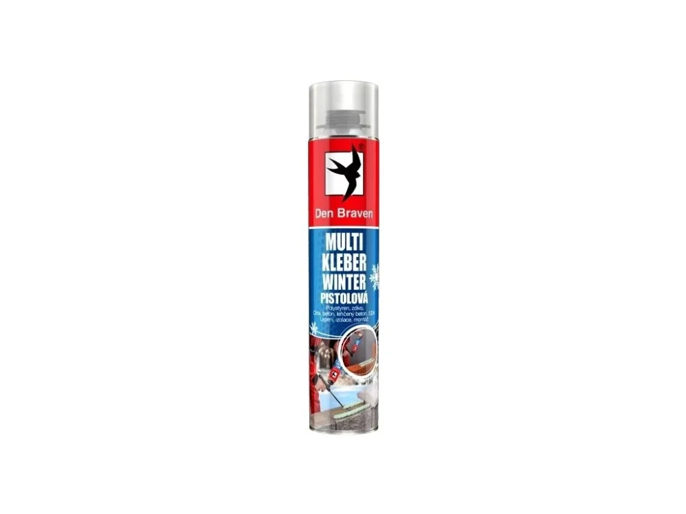Odeslání Ihned MULTI KLEBER lepidlo pěna na cihly PISTOLOVÁ 750 ml ZIMNÍ