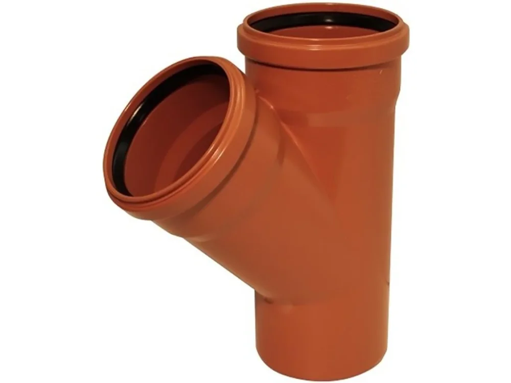 Výprodej Odbočka pro kanalizační trubky KG DN200/110 45°