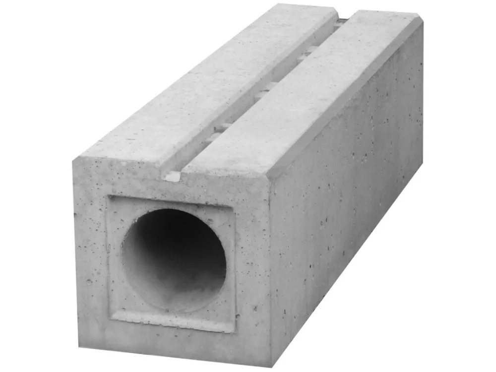 Odvodňovací betonový žlab BIELBET E600 štěrbinový 1000 x 300 x 300 mm Aktuální