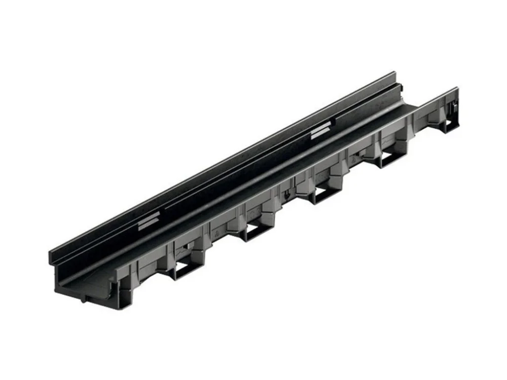 Odvodňovací plastový žlab ACO XTRADRAIN X100C A15-C250 bez mříže 1000 x 138 x 75 mm Nová Kolekce
