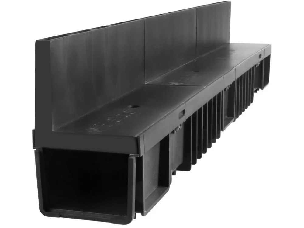 Odvodňovací plastový žlab BIELBET A15-C250 štěrbinový 1000 x 130 x 105 mm Hit Sezóny