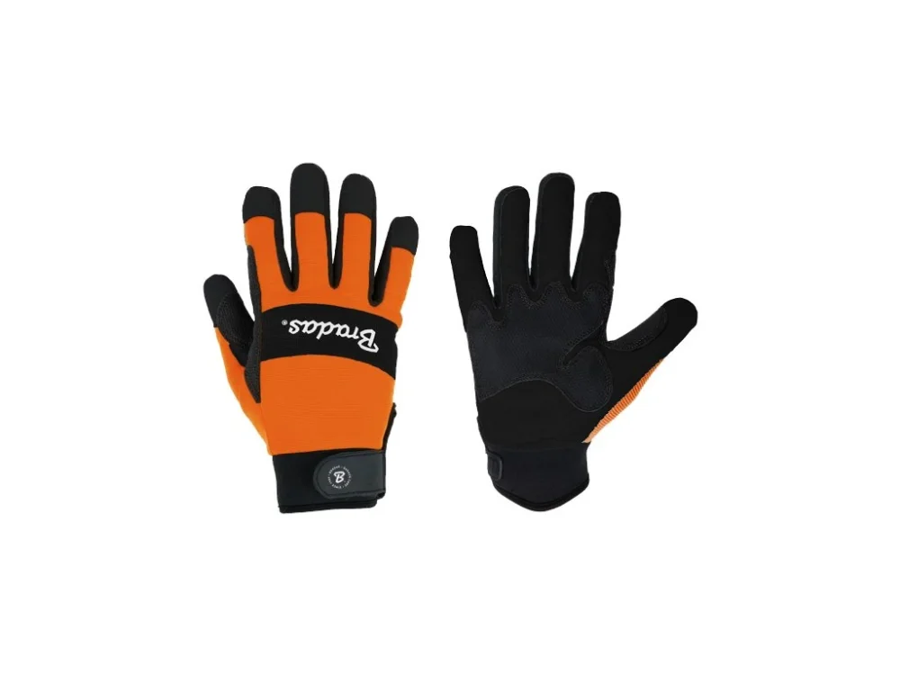 Ochranné rukavice BRADAS TECH BLACK 8" Doprava Zdarma