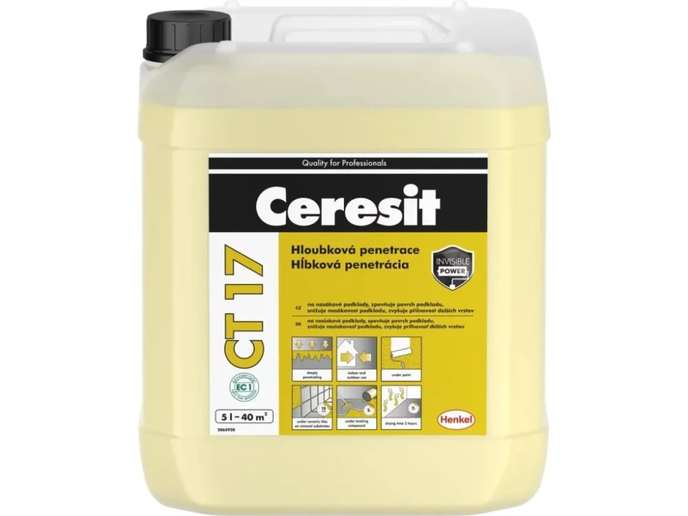 Originální Penetrace hloubková CT 17 - 5 l Ceresit