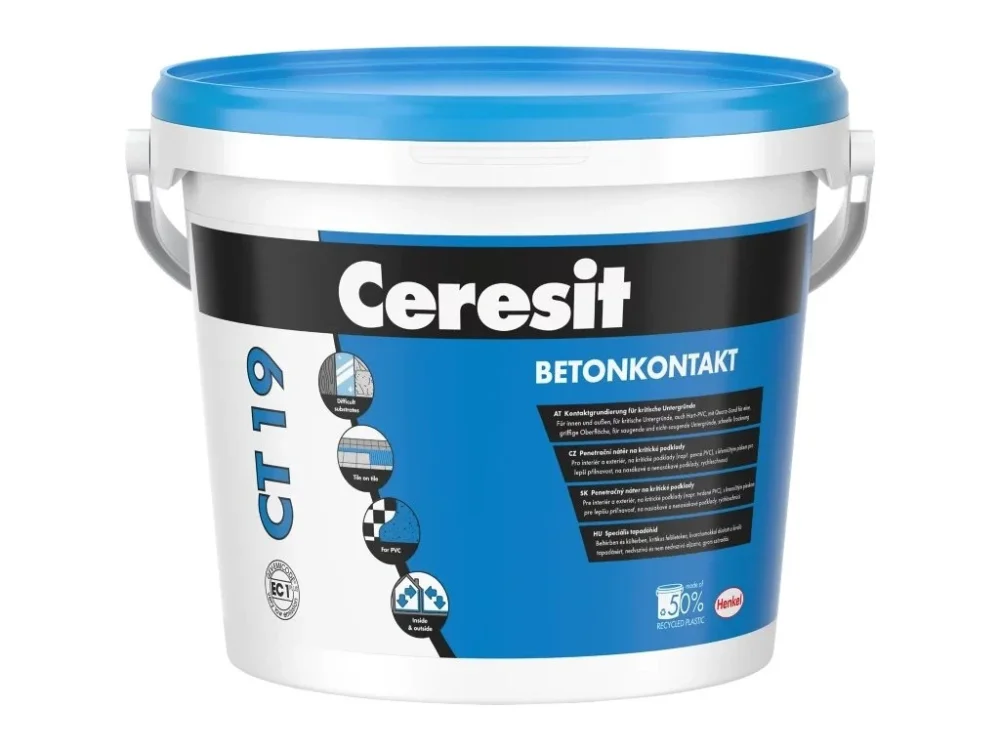 Speciální Cena Penetrace kontaktní SUPERGRIP CT 19 - 5 kg Ceresit