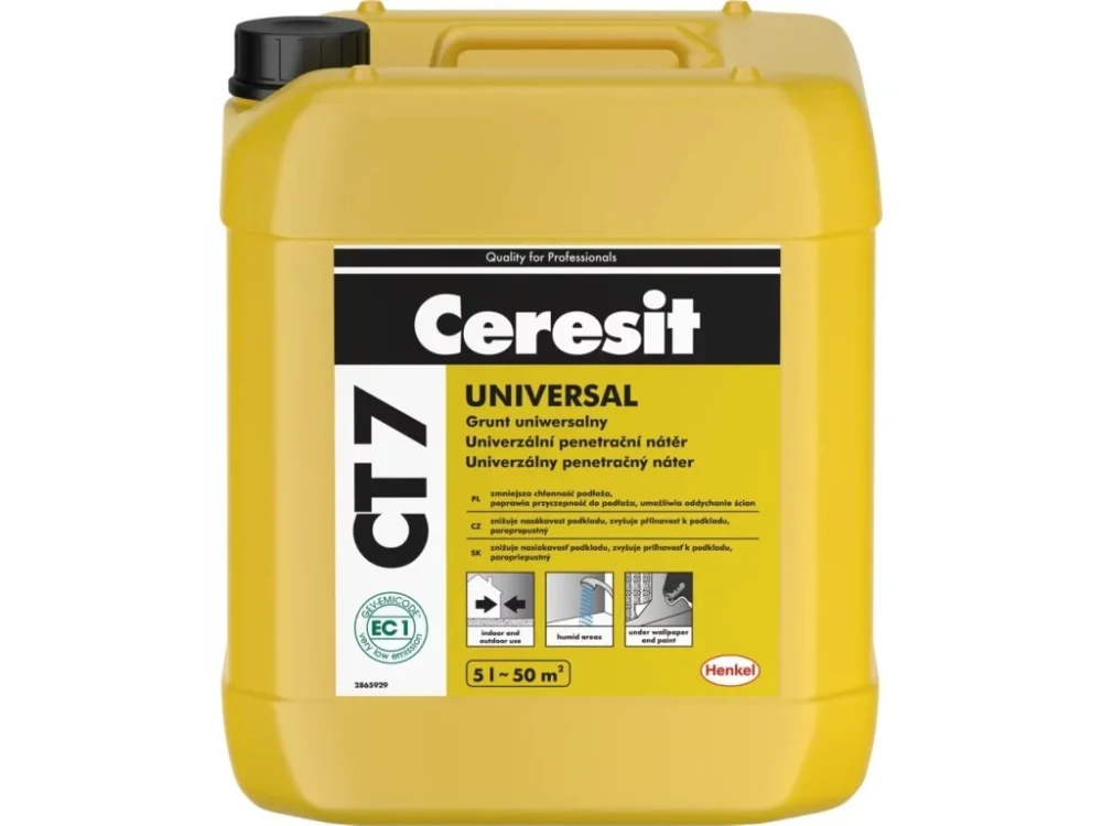 Vrácení Zdarma Penetrace univerzální CT 7 - 5 l Ceresit