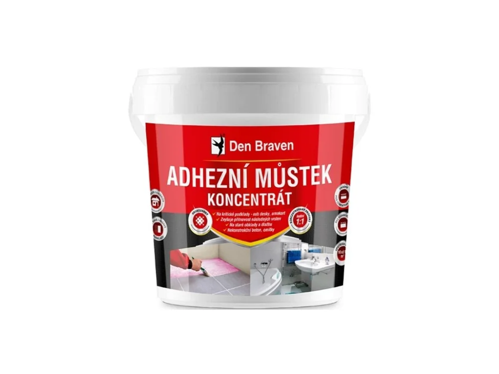 Penetrační nátěr Adhezní můstek 1 kg DEN BRAVEN Originální