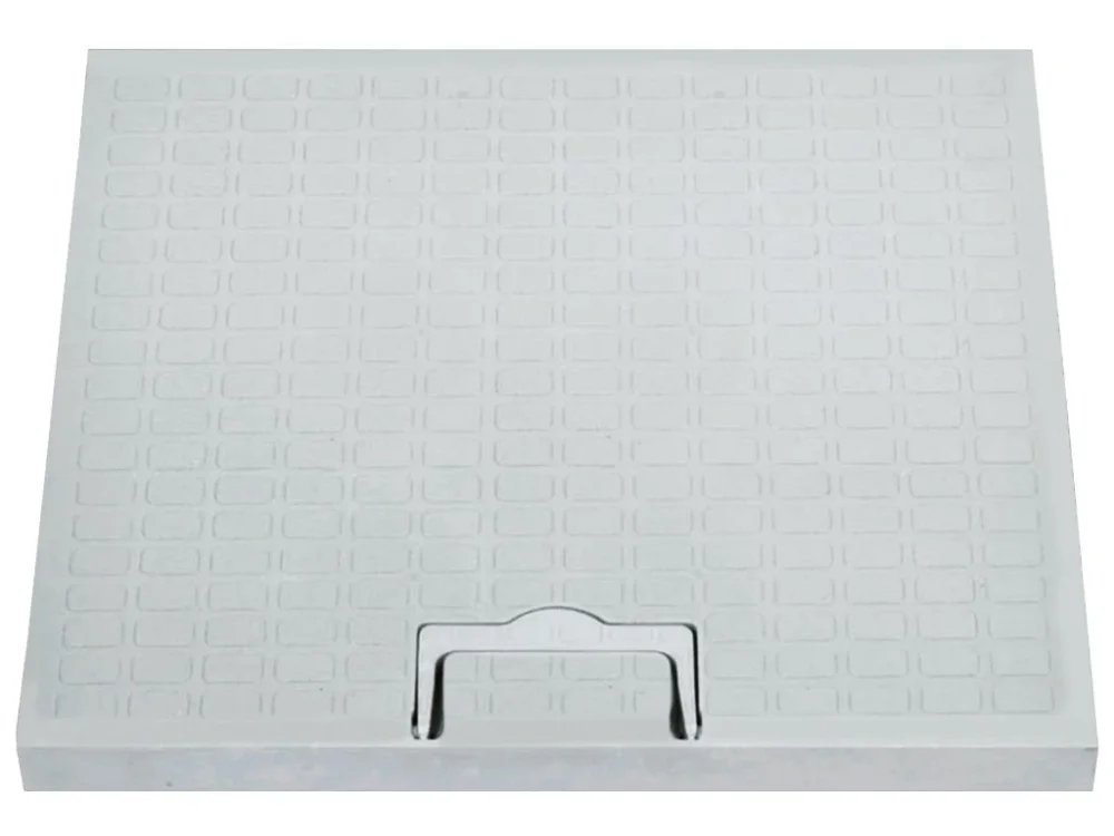 Vrácení Zdarma Poklop pojezdový B125 pro revizní šachtu LIKOV plastový s madlem 550 x 550 mm šedý