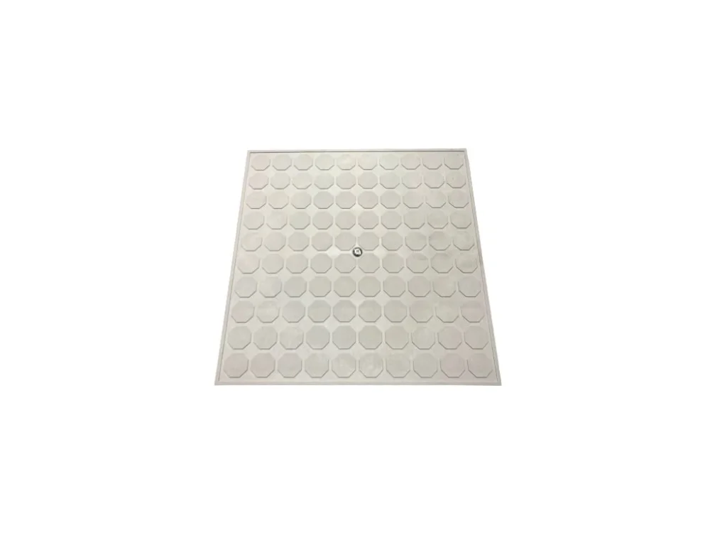 Sleva Poklop pojezdový B125 pro revizní šachtu WELLDRAIN plastový 300 x 300 mm šedý
