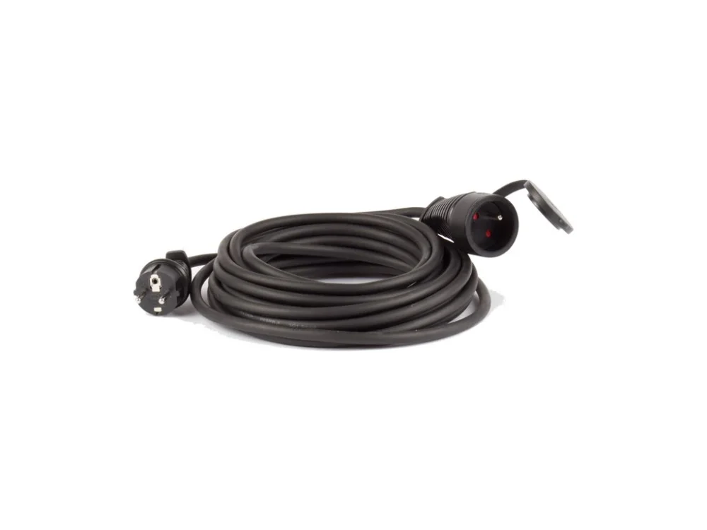 Prodlužovací kabel 25m 230V - černá guma Nejlepší Volba