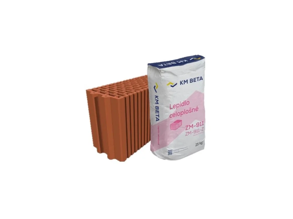 Nová Kolekce Příčka Profiblok 175 Brus broušená 497 × 175 × 249 mm KM BETA s lepidlem celoplošně