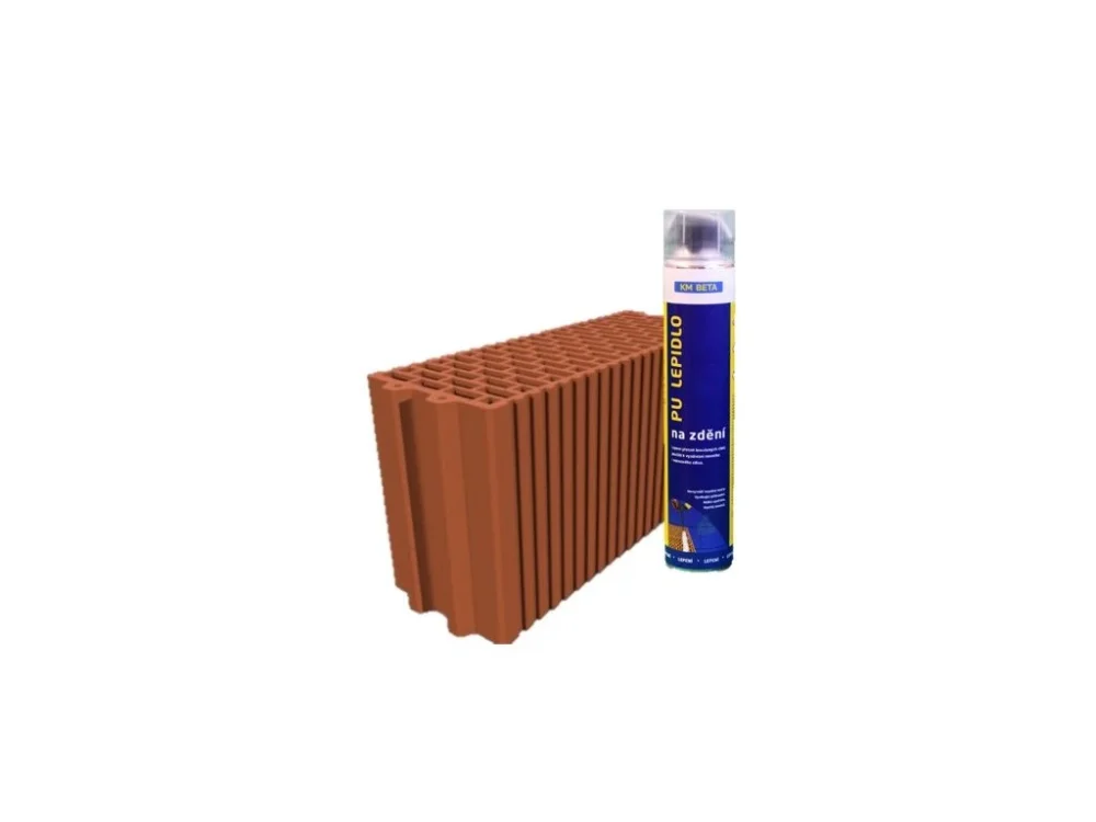 Autentický Příčka Profiblok 175 Brus broušená 497 × 175 × 249 mm KM BETA s pěnou