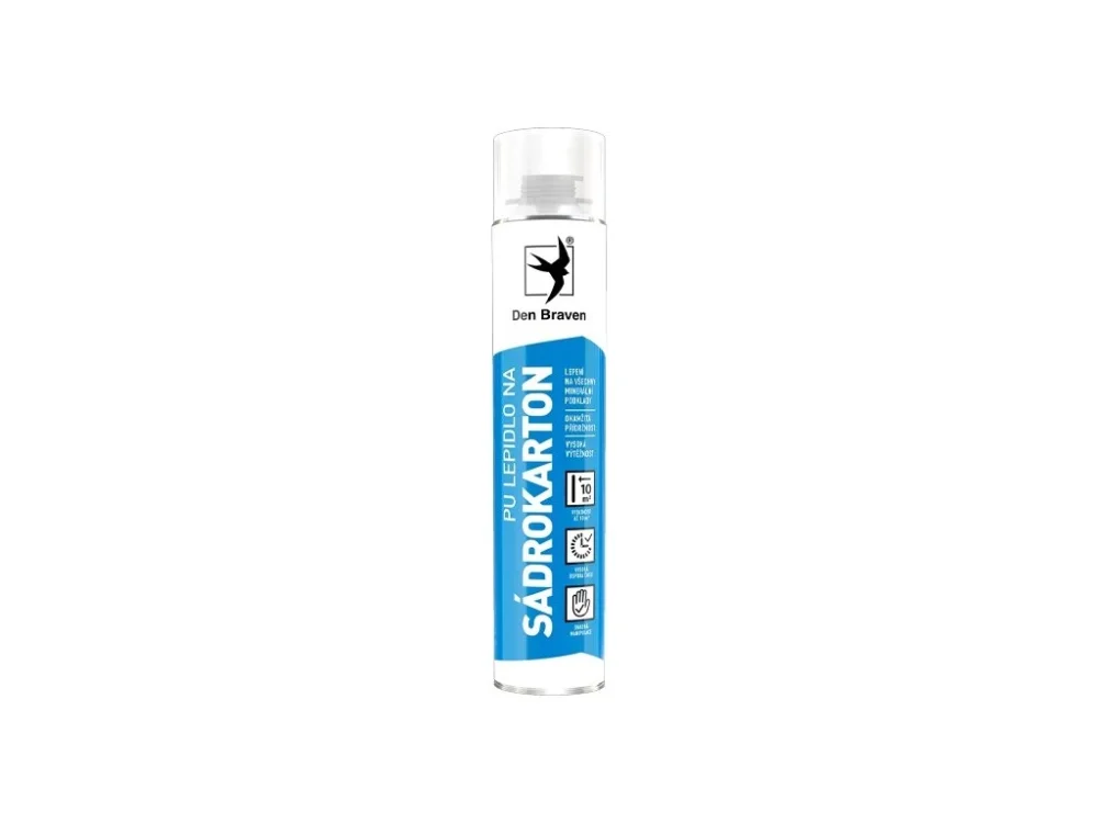 PU Lepidlo na sádrokarton 750 ml pistolová Den Braven Poslední Šance