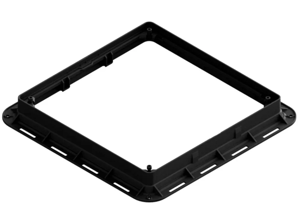 Rám pro poklop pochozí VODALAND A15 plastový 700 x 700 mm černý Cenová Bomba