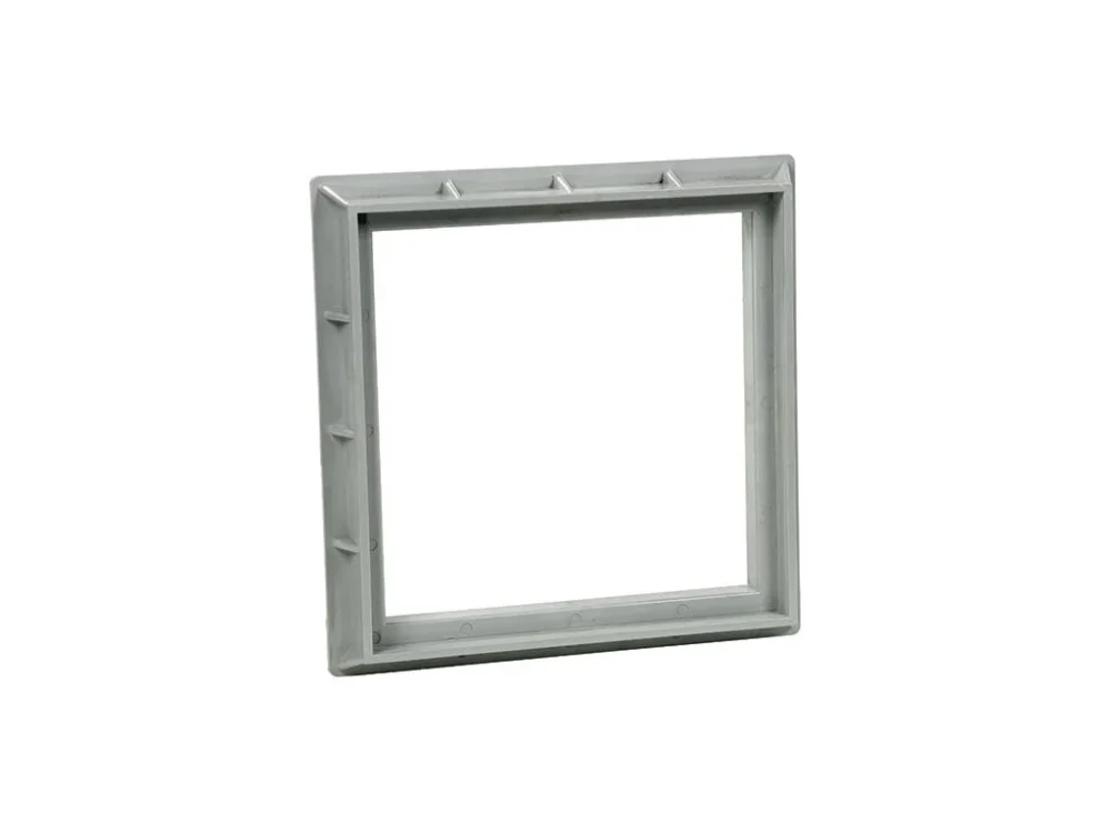 Rám pro revizní šachtu WELLDRAIN plastový 400 x 400 mm šedý Přímo Od Výrobce