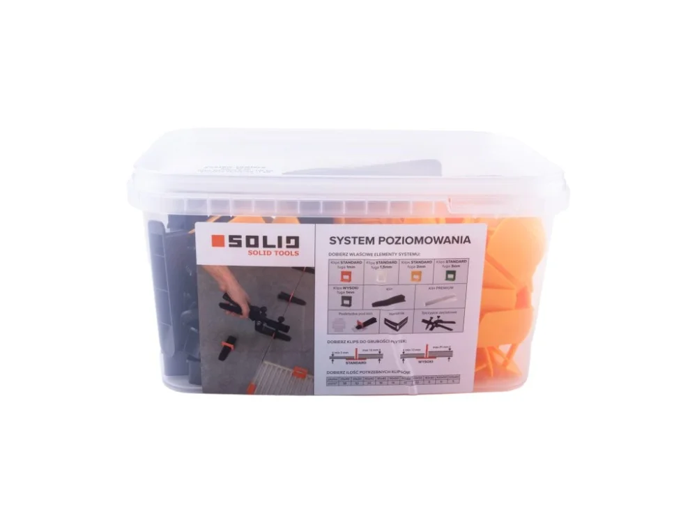 Sada SET SOLID 2 mm 100 spon + 50 klínků + kleště Sezónní Sleva