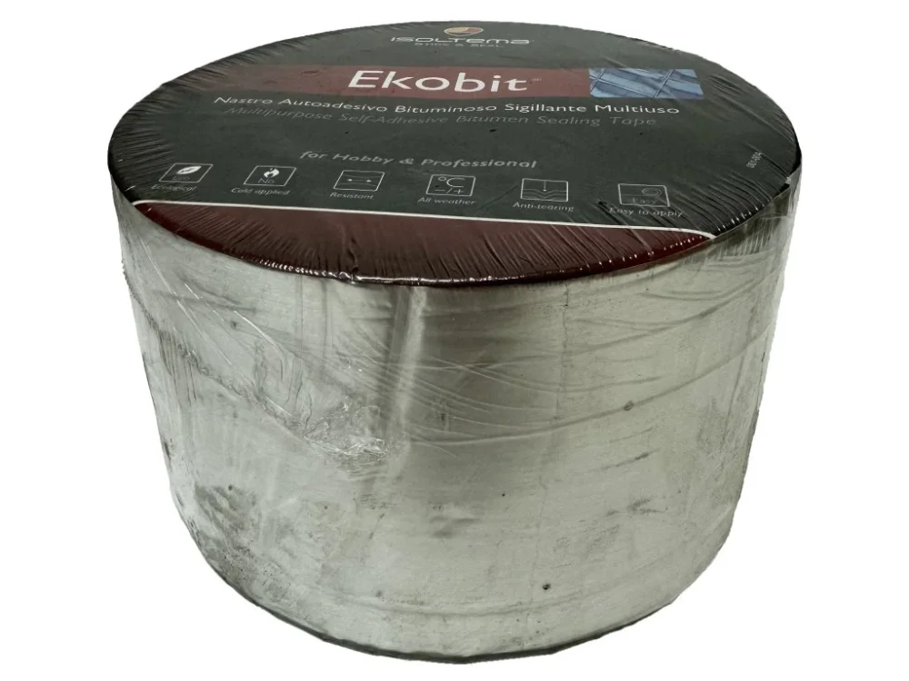 Samolepící bitumenová páska Ekobit Natural hliník 15 cm x 10 m Časově Omezené