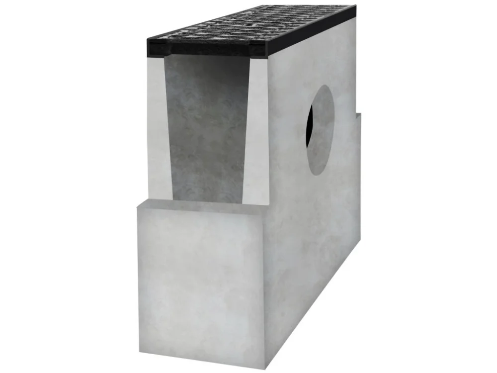 Výhodná Nabídka Sběrná betonová vpusť BIELBET D400 s litinovou mříží 500 x 250 x 700 mm 300 mm