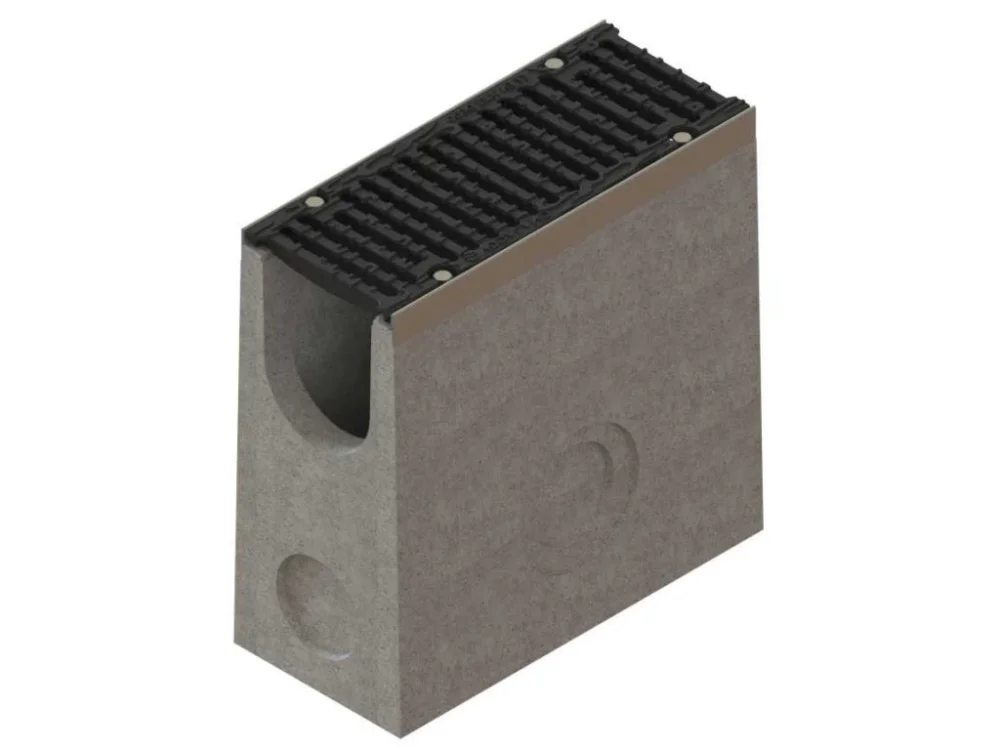Sběrná betonová vpusť VODALAND PRO D400 s litinovou mříží 500 x 210 x 500 mm 310 mm Horká Nabídka