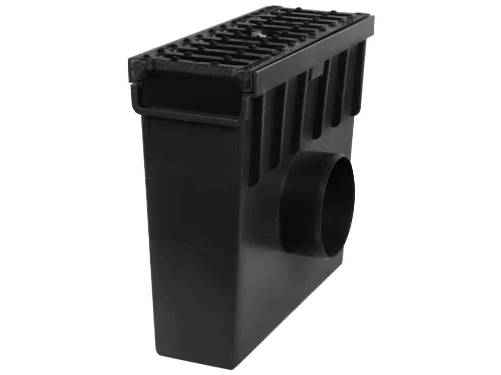 Sběrná plastová vpusť BIELBET C250 s litinovou mříží 333 x 130 x 300 mm 55 mm Cenový Hit