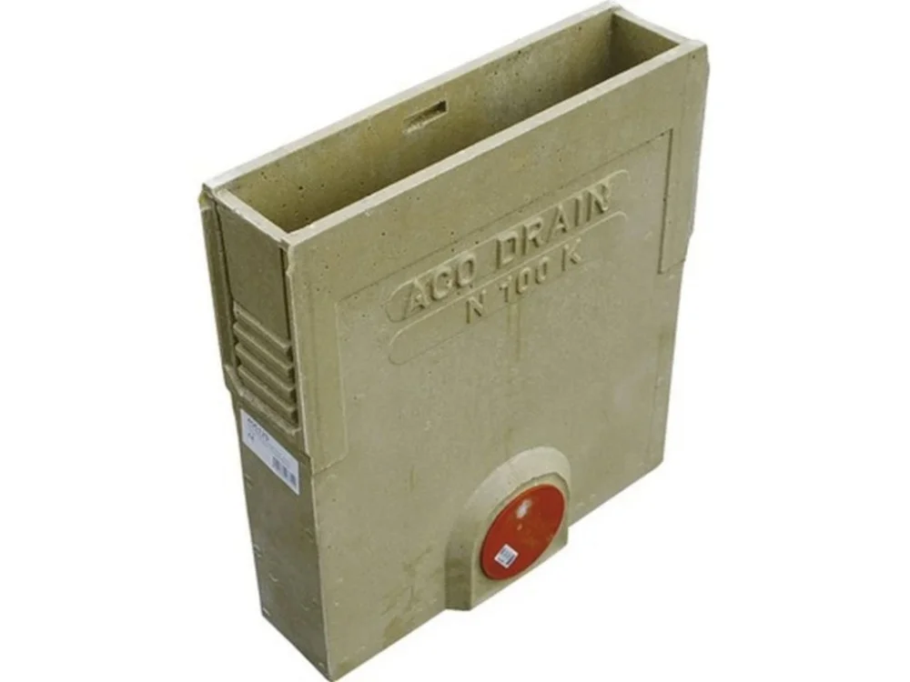 Sběrná polymerbetonová vpust ACO N100 A15-C250 bez mříže 500 x 130 x 380 mm Cenově Výhodný