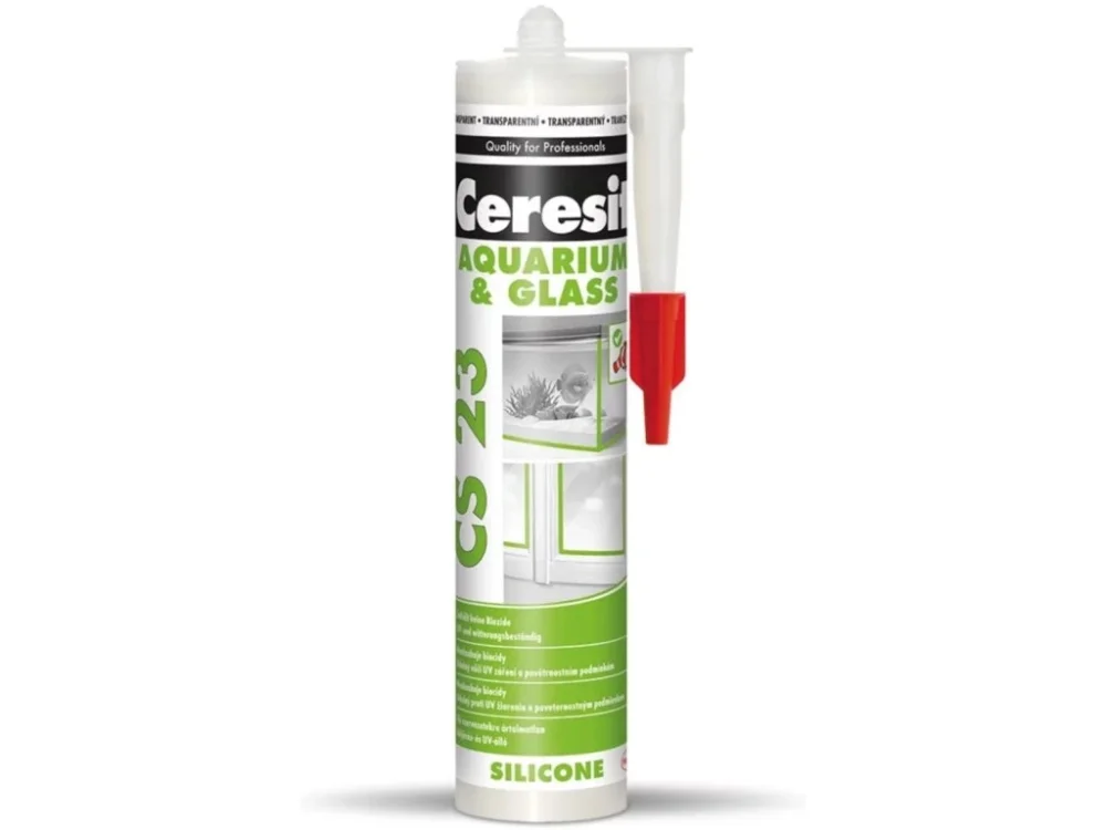 Expresní Doručení Silikon na sklo CS 23 Glass - 280 ml transparent Ceresit