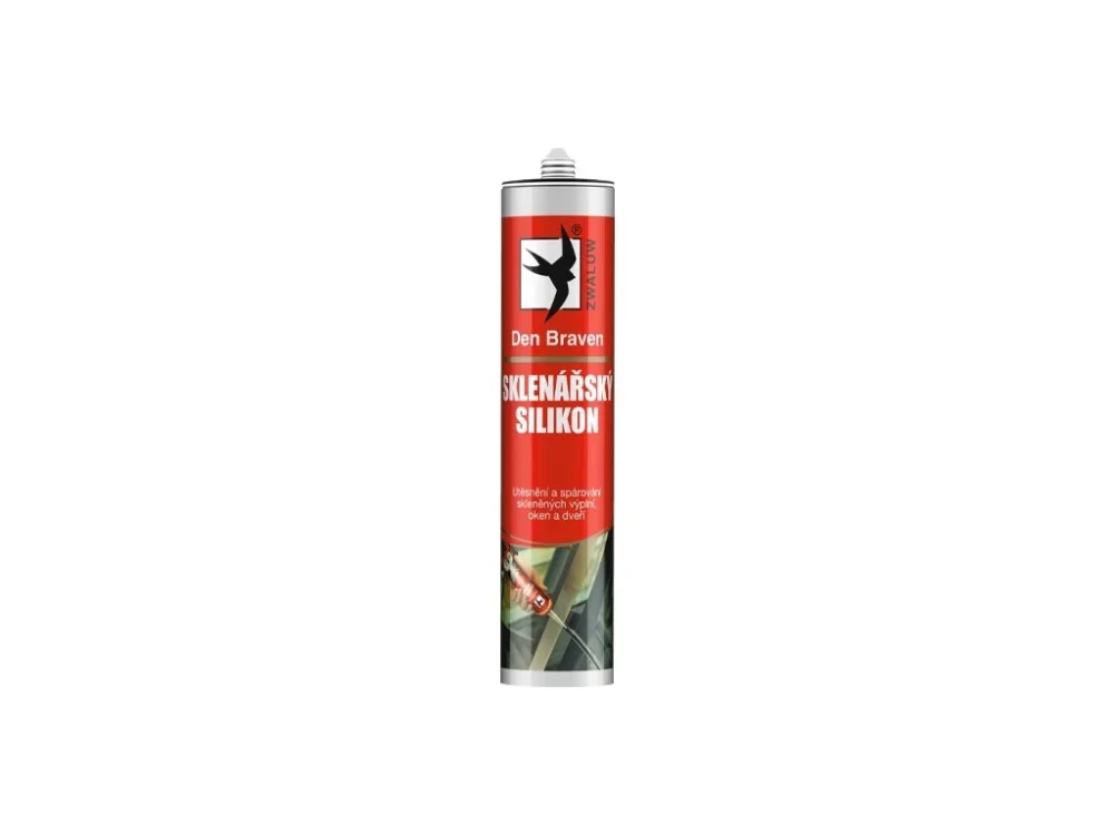Poslední Šance Sklenářský silikon transparentní 280 ml Den Braven