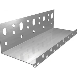 Značkový Soklová zakládací lišta AL 0,7 mm s okapničkou 33 x 2000 mm