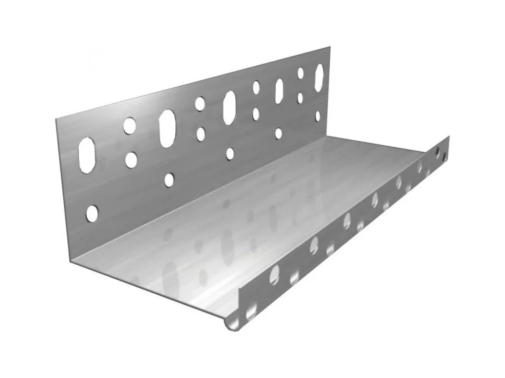 Jen Po Omezenou Doba Soklová zakládací lišta AL 1 mm s okapničkou 263 x 2000 mm