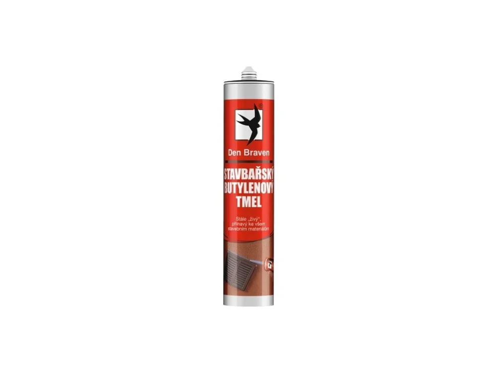 Super Cena Stavbařský butylenový tmel 310 ml ŠEDÝ Den Braven Medvědí hovno