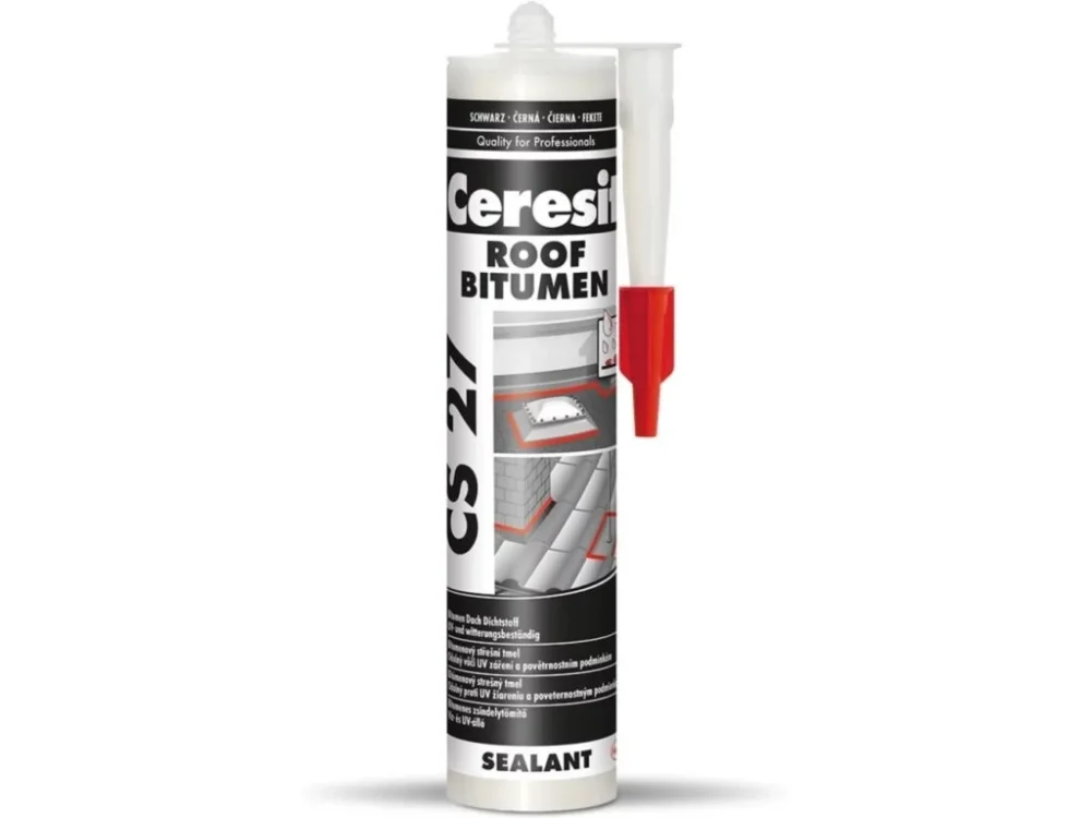 Střešní tmel CS 27 Bitumen - 280 ml Ceresit Ihned K Objednání
