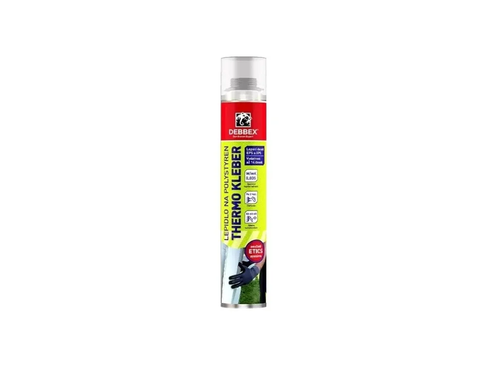 THERMO KLEBER lepidlo na polystyren 750 ml pěna Rychlé Dodání
