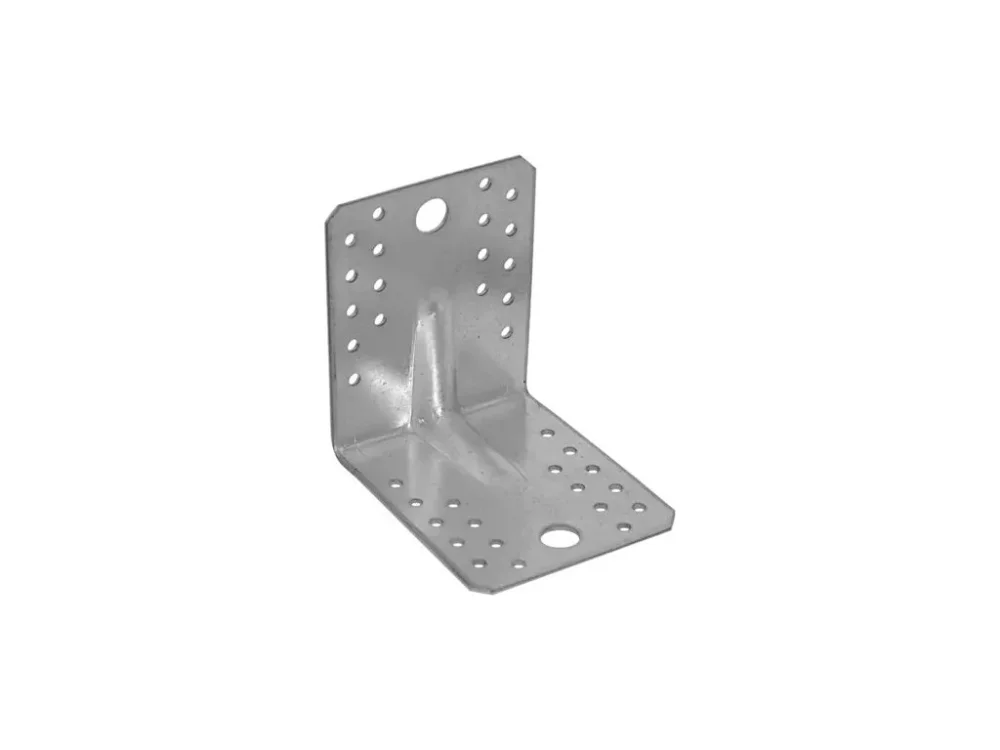 Značkový Úhelník KP 2 s prolisem 105 x 105 x 90 x 2,5 mm pozinkovaný 1 ks