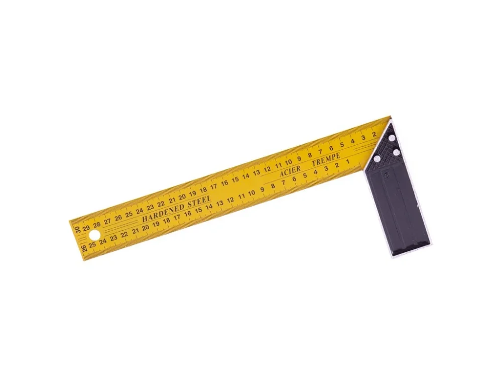 Pouze Dnes Úhelník ocel žlutý 30 cm