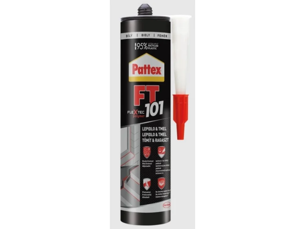 Univerzální lepící tmel FT 101 - 280 ml šedý Ceresit Nová Kolekce