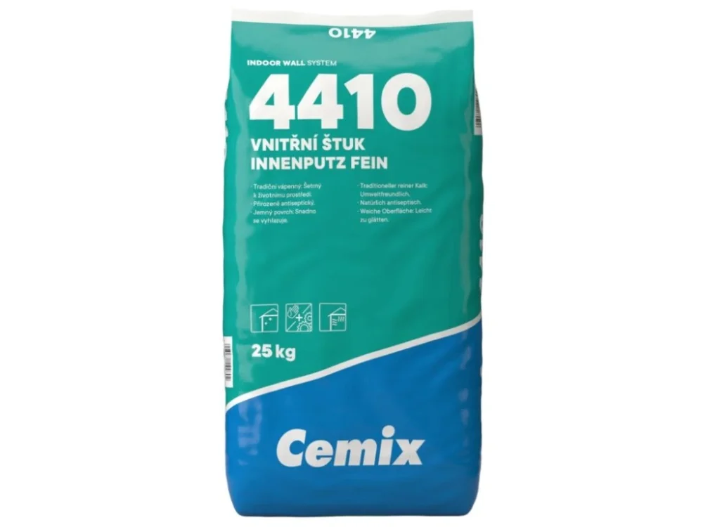 Doprava Zdarma Vnitřní štuk zrnitost 0,7 mm 033 CEMIX 25 kg