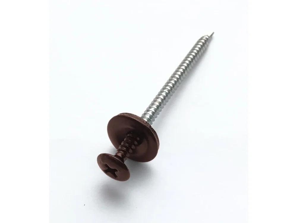 Ověřený Vrtací vruty hnědé 3,9x60mm (100ks) střešní krytina
