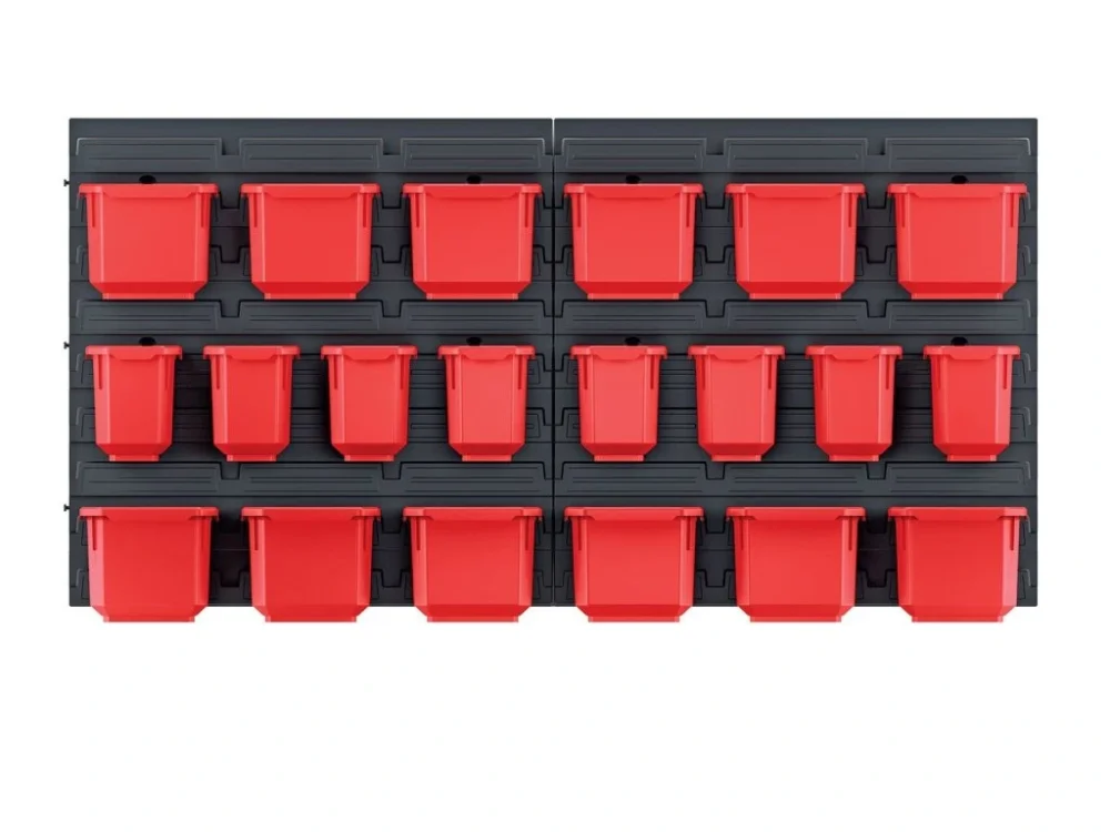 Závěsný panel s 20 boxy na nářadí ORDERLINE 800 x 195 x 400 mm Odeslání Ihned