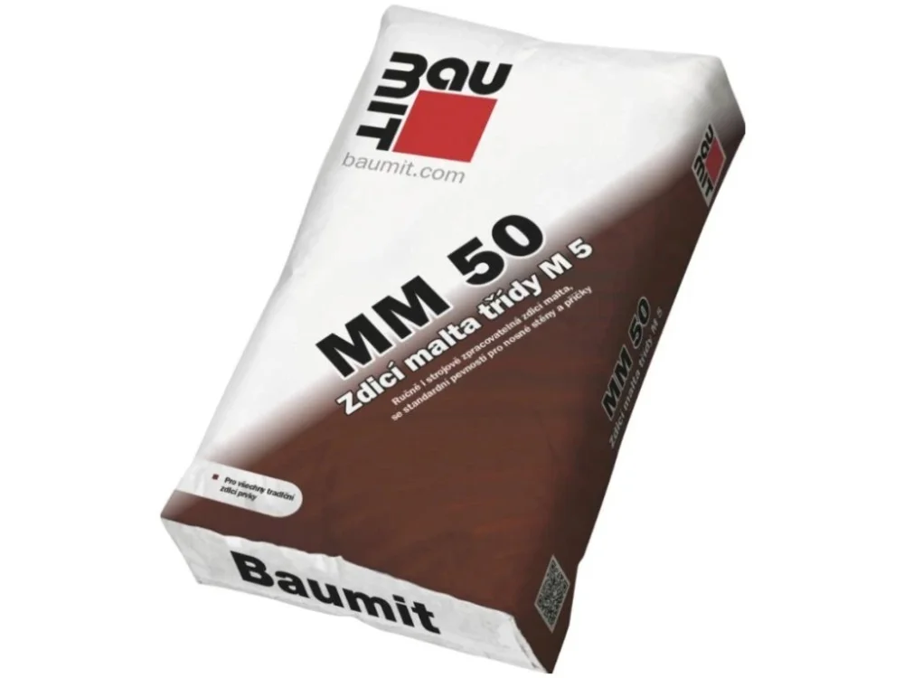 Kup Teď Zdicí malta vápenocementová zrnitost 4 mm MM 50 Baumit 25 kg