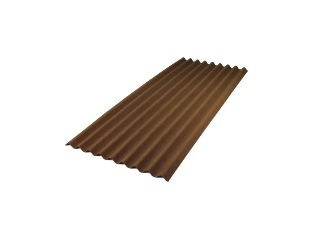 Pouze Dnes Bitumenová deska vlnitá ONDULINE BASE INTENSE 200x85 cm hnědá