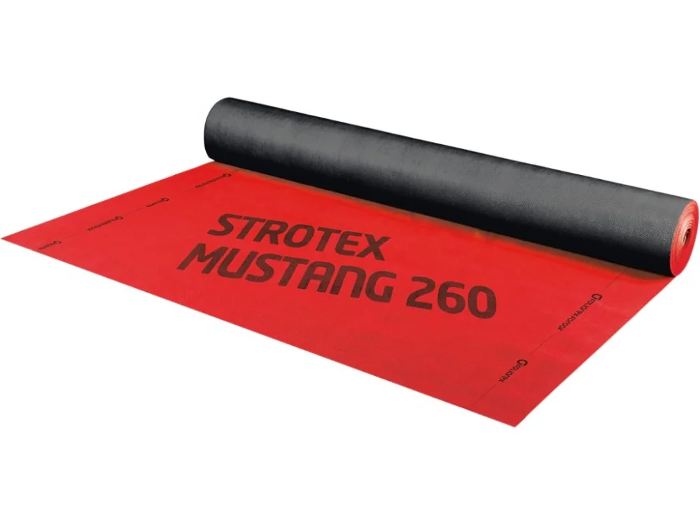 Značkový Paropropustná kontaktní membrána STROTEX MUSTANG 260 g/m² 1,5 x 50 m