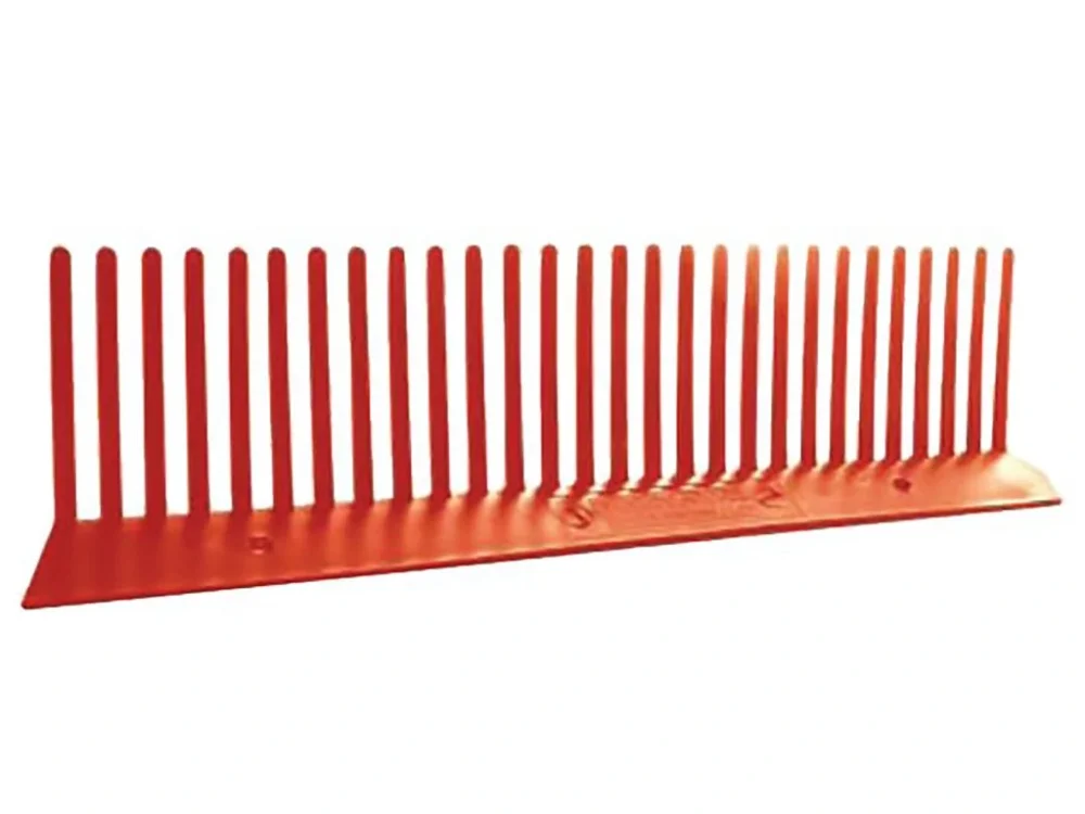 Větrací ochranná mřížka UNI 55 x 1000 mm cihlově červená Odeslání Ihned