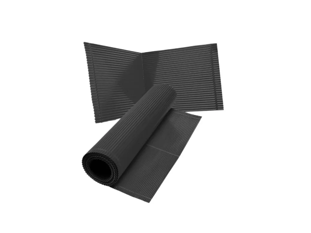 Úžlabí střechy UNI ROLL příčně lisované 500 x 6000 mm RAL 9005 černá Nejlepší Volba