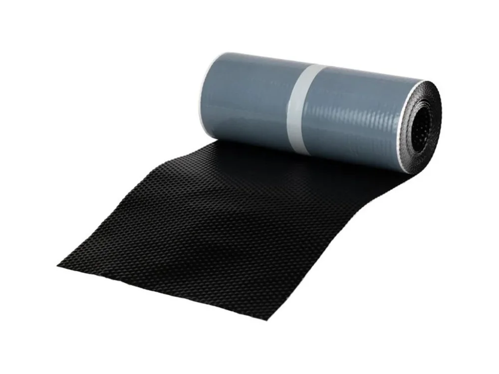 Ihned K Objednání Komínový těsnící pás UNI ROLL AL 3D 300 mm x 5 m RAL 9005 černá