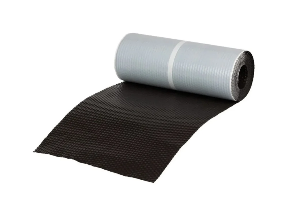 Přímo Od Výrobce Komínový těsnící pás UNI ROLL AL 3D 300 mm x 5 m RAL 8019 šedohnědá